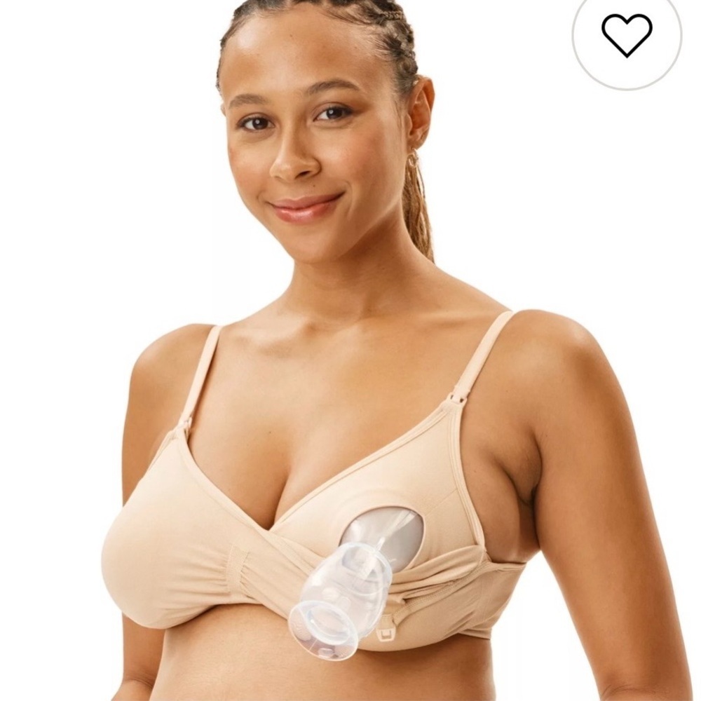 Motherhood Seamless Nursing and Pumping Maternity Bra - Picture 3 of 11